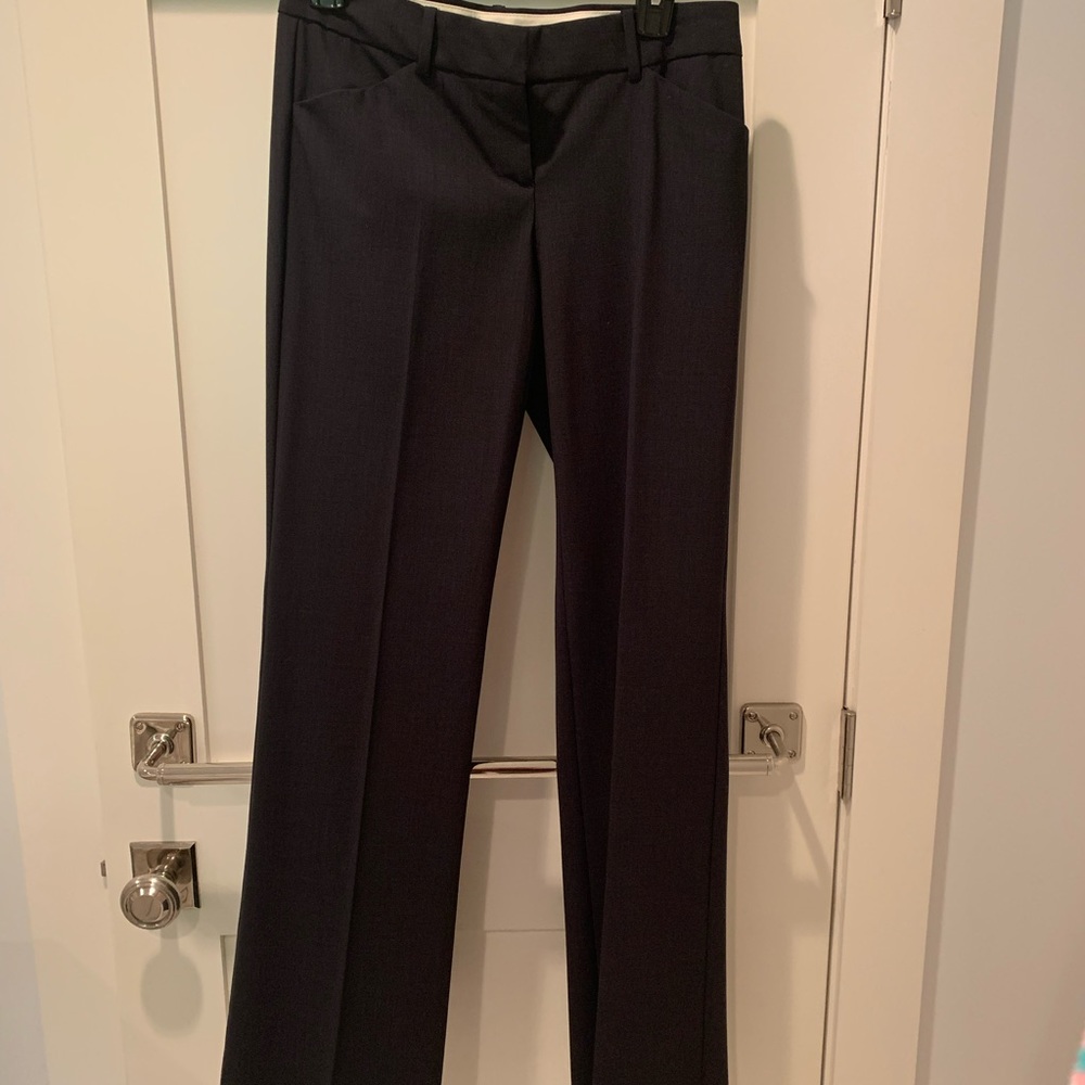 Theory Max C pants sz 2 heather navy NWT never worn